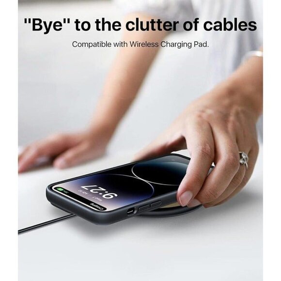 iPhone 14 Pro 6.1 Case w/ Built-in Invisible Kickstand Military Grade Protection - Picture 4 of 6